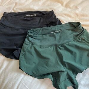 (2 pairs) Outdoor Voices Hudson Shorts